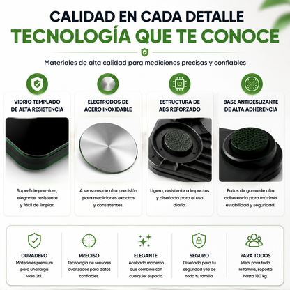 BodySense™ — La balanza que te da el mapa completo de tu salud