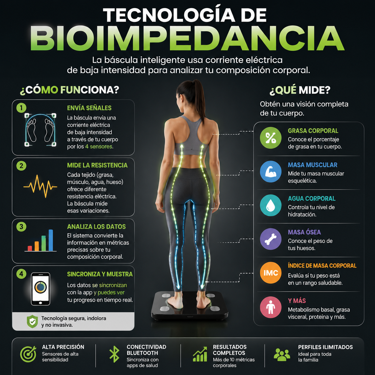 BodySense™ — La balanza que te da el mapa completo de tu salud